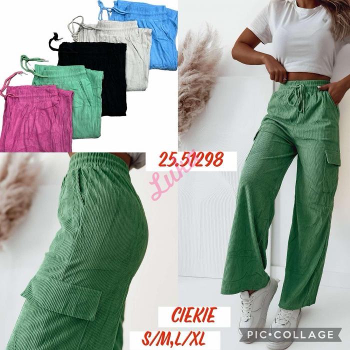 Spodnie damskie 23-58372