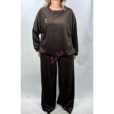 Komplet damski Polska DES-124 Welur