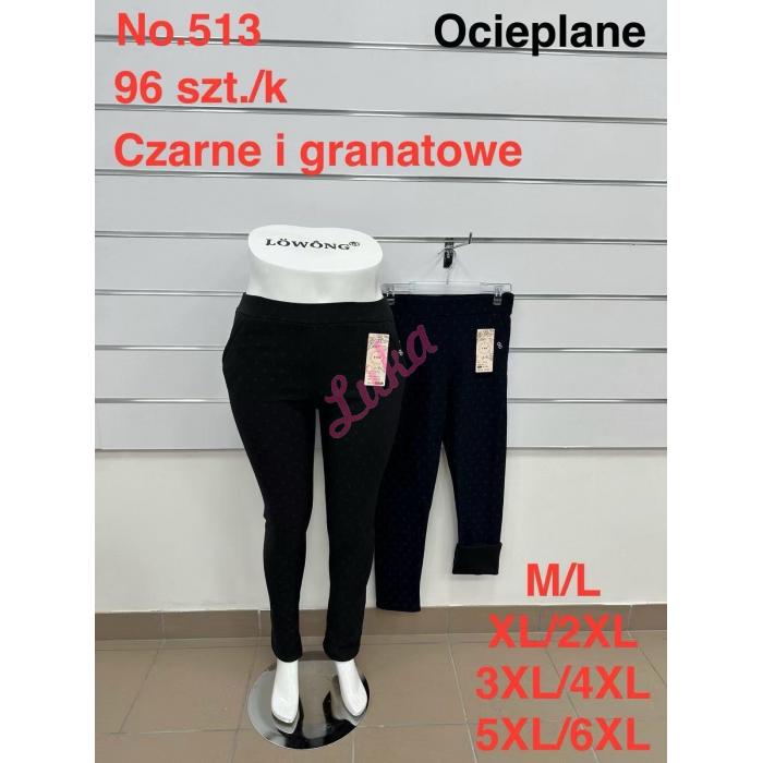 Spodnie damskie FYV LOWONG OCIEPLANE 537