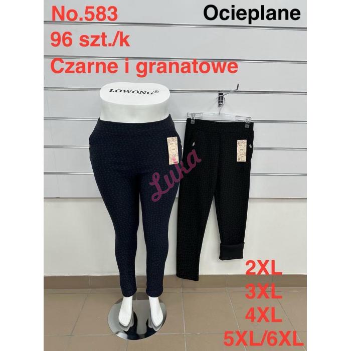 Spodnie damskie FYV LOWONG OCIEPLANE 513