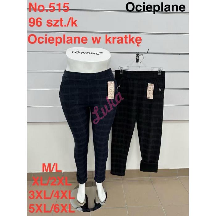 Spodnie damskie FYV LOWONG OCIEPLANE 525