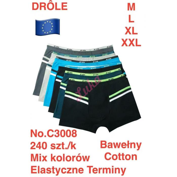 Bokserki męskie Drole c1093