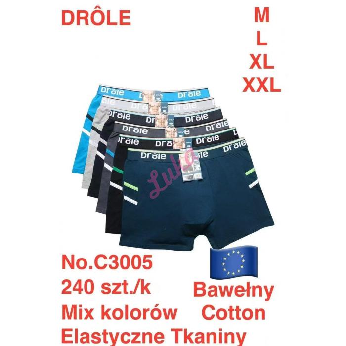 Bokserki męskie Drole c3001