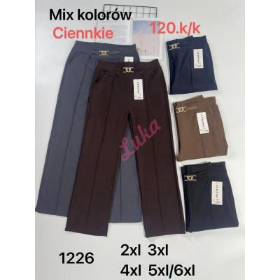 Spodnie damskie FYV LOWONG no-1226