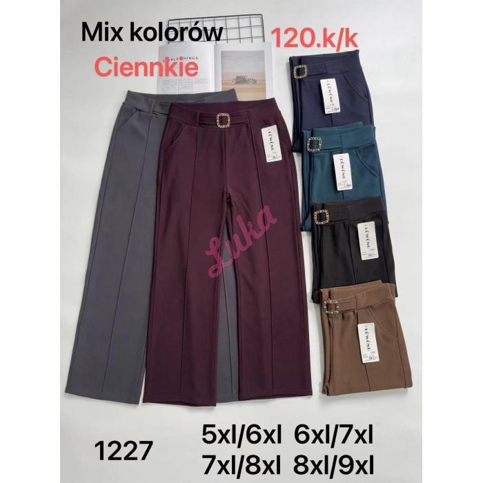 Spodnie damskie FYV LOWONG no-1222