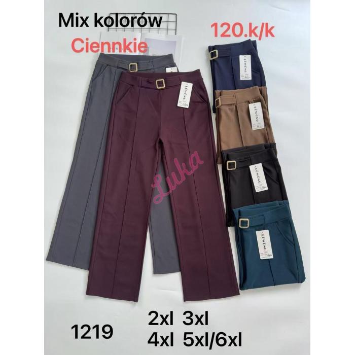 Spodnie damskie FYV LOWONG no-1218