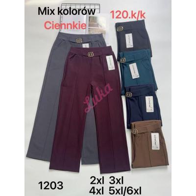 Spodnie damskie FYV LOWONG no-1203