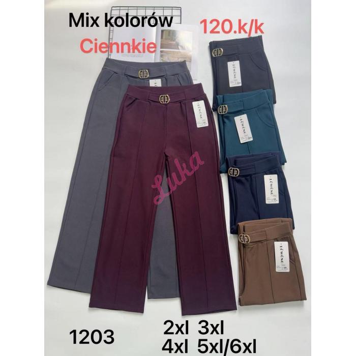 Spodnie damskie FYV LOWONG no-1202