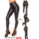 Women's black leggings WARM DA099