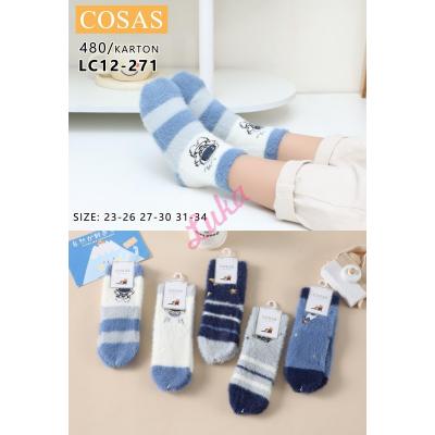 Kid's socks Cosas LC12-271 MINK