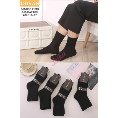 Men's bamboo socks Cosas 40LB19-37