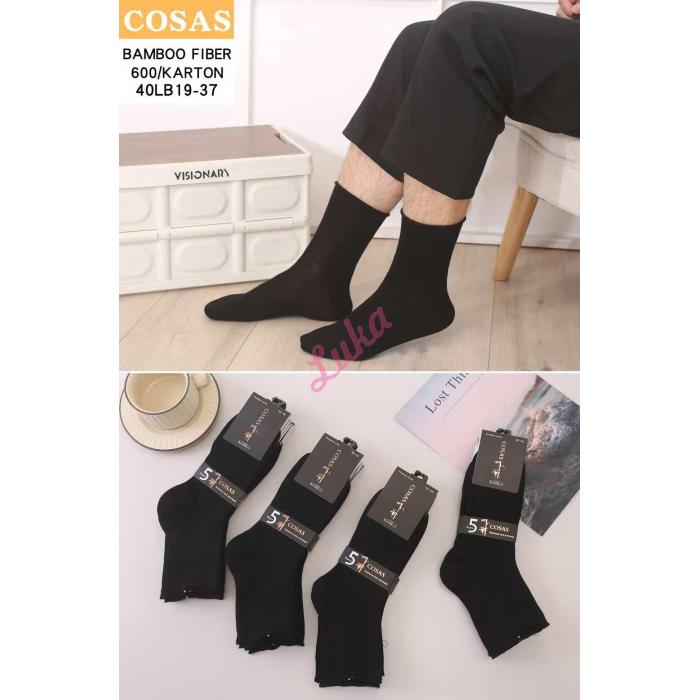 Men's bamboo socks Cosas 40LB19-38