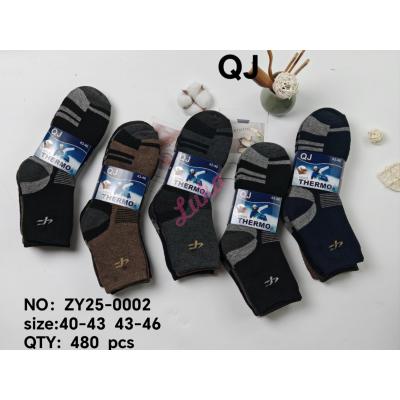 Men's socks QJ THERMO ZY25-0005