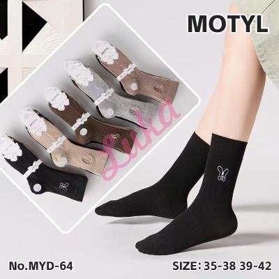 Skarpety damskie Motyl MYD-64