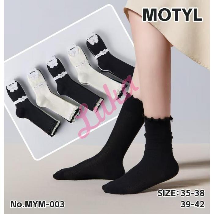 Women's socks Motyl M-0033