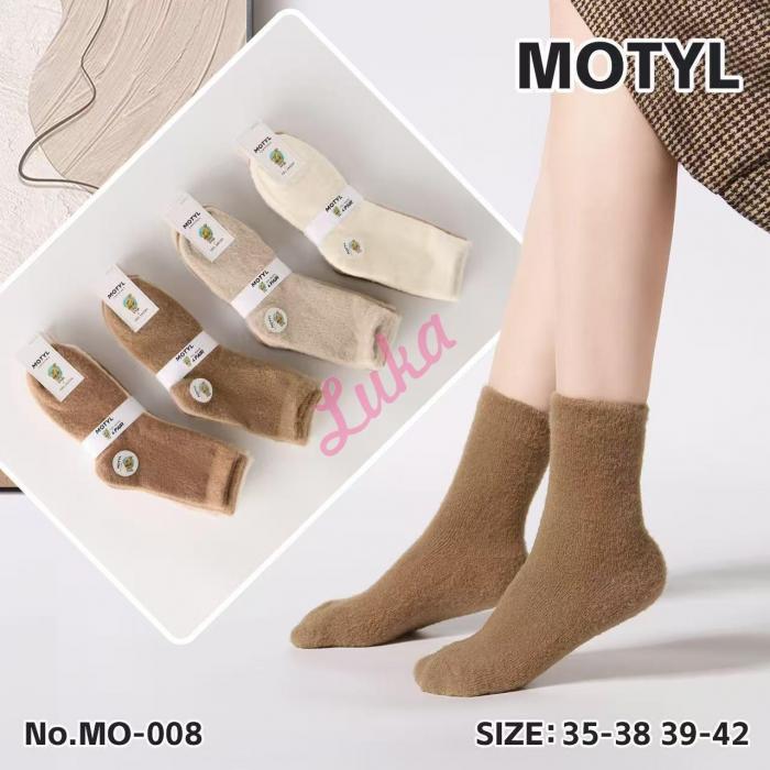 Skarpety damskie Motyl ANGORA M0-009
