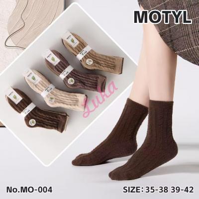 Women's socks Motyl ANGORA M0-005