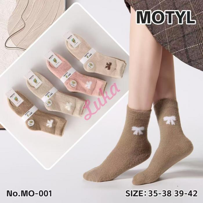 Skarpety damskie Motyl ANGORA M0-002