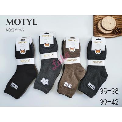 Women's socks Motyl ZY-338