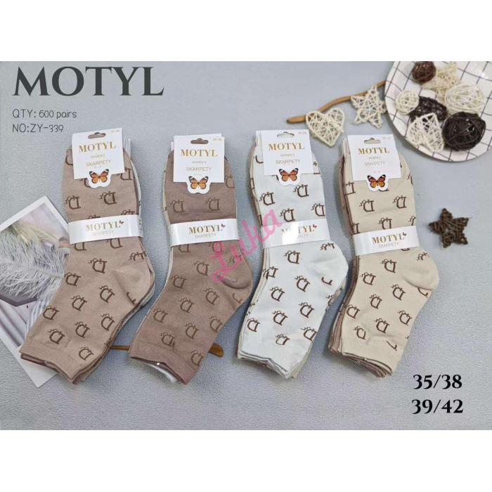 Women's socks Motyl ZY-334