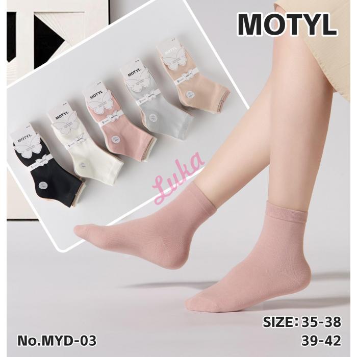 Women's socks Motyl MYD-01
