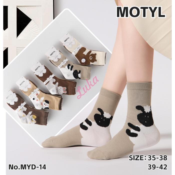 Women's socks Motyl MYD-13