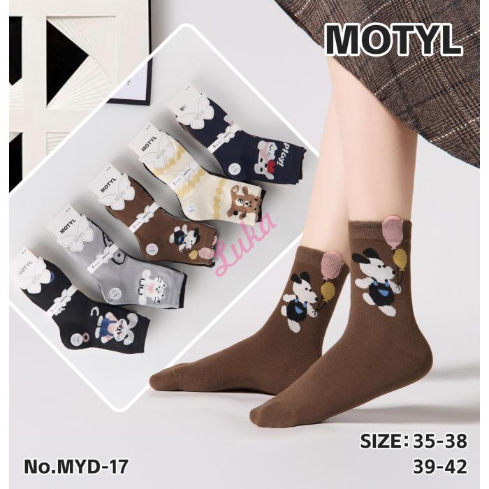 Skarpety damskie Motyl MYD-16