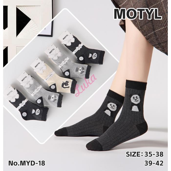 Women's socks Motyl MYD-17