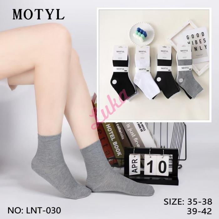 Women's socks Motyl LNT-007