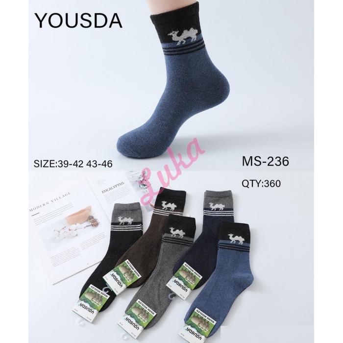Men's Sokcks WOOL Yousda MS-237