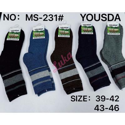 Men's Sokcks WOOL Yousda MS-231