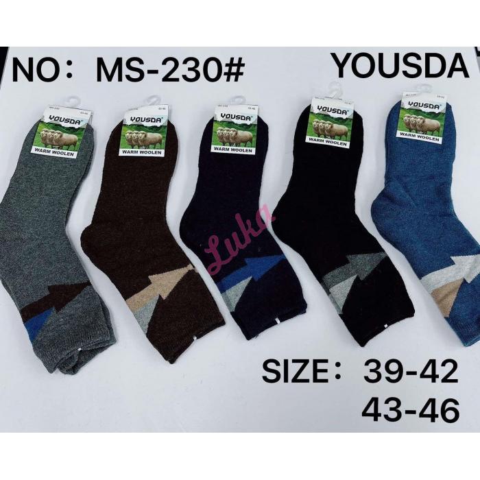 Men's Sokcks WOOL Yousda MS-231