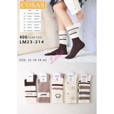 Women's socks Cosas LM23-206