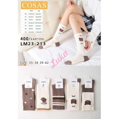 Women's socks Cosas LM23-214