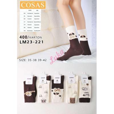 Women's socks Cosas LM23-210