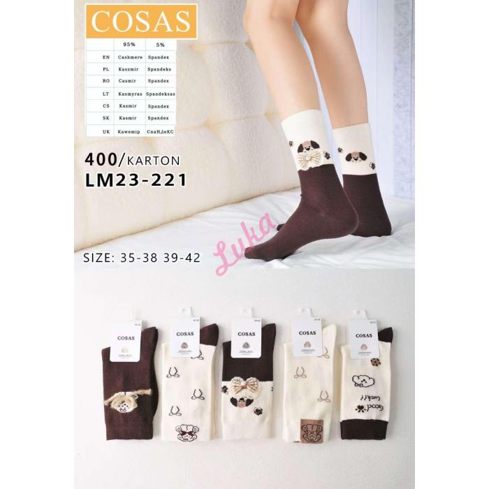 Women's socks Cosas LM23-210