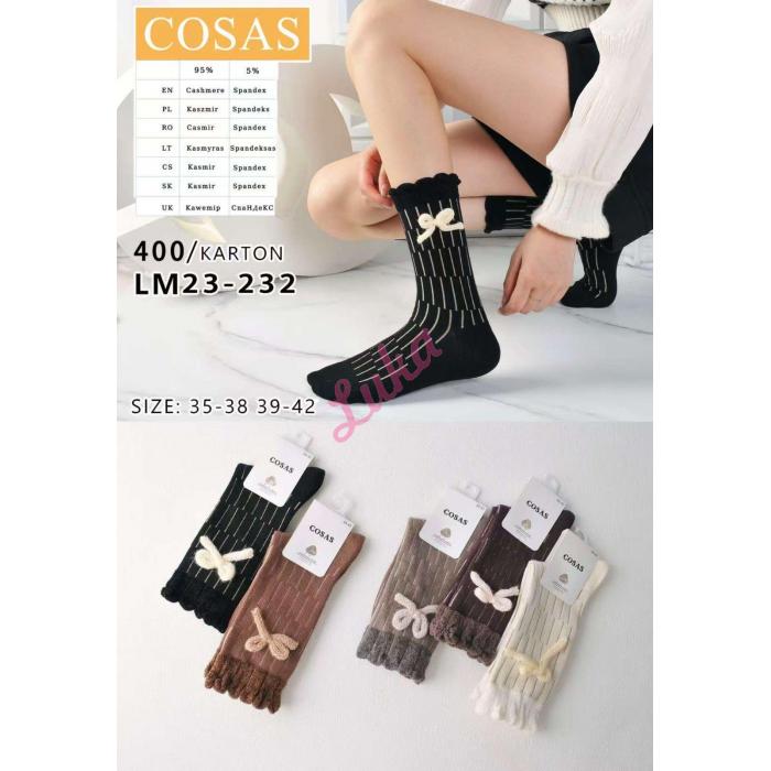 Women's socks Cosas LM23-231
