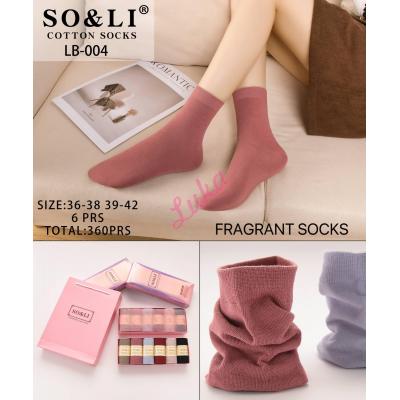 Skarpety damskie So&Li LB004