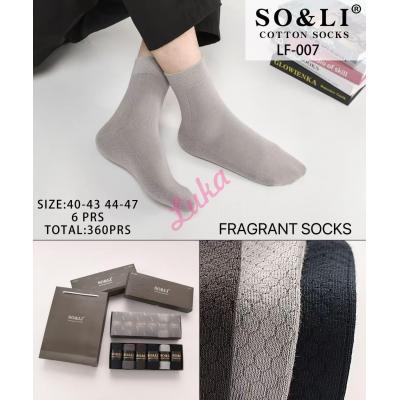Skarpety męskie SO&LI LF006