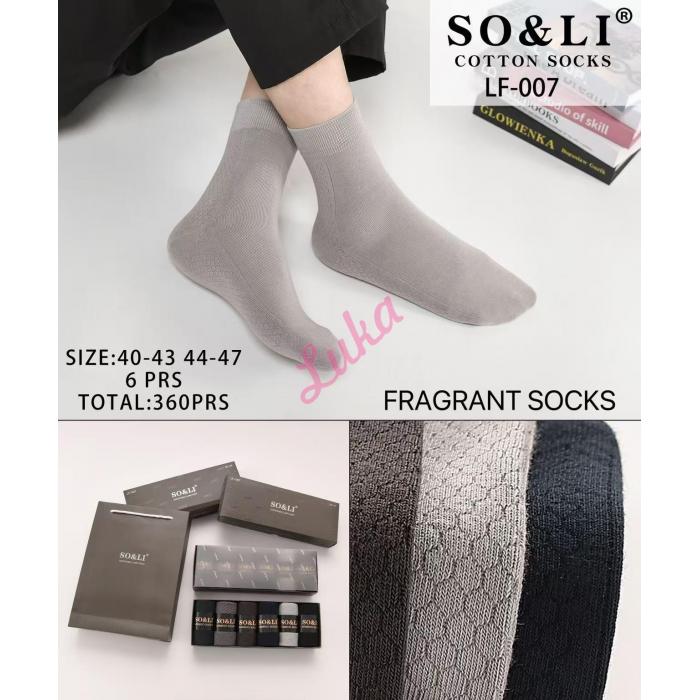 Skarpety męskie SO&LI LF006