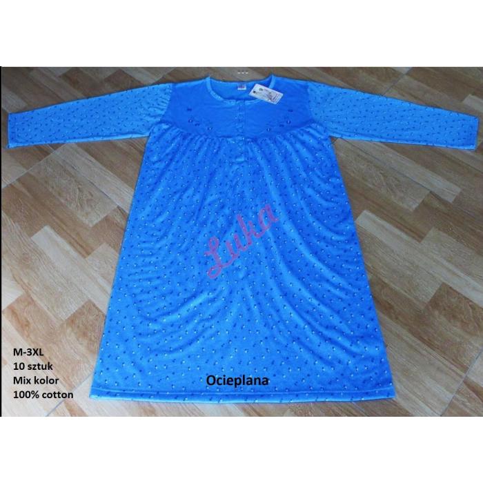 Koszula nocna OCIEPLANA NO-762