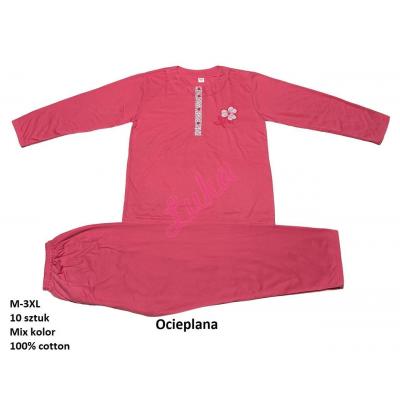 Piżama damska OCIEPLANA NO-783