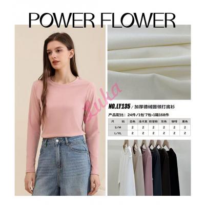 Women's undershirt Power Flower LY135