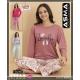 Women's turkish pajamas Asma 15983