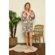 Women's turkish dressing-gown NO-3288