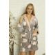 Women's turkish dressing-gown NO-3291