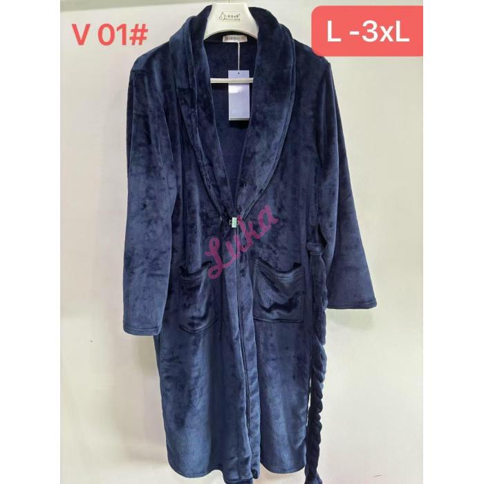 Men's turkish dressing-gown NO-3320