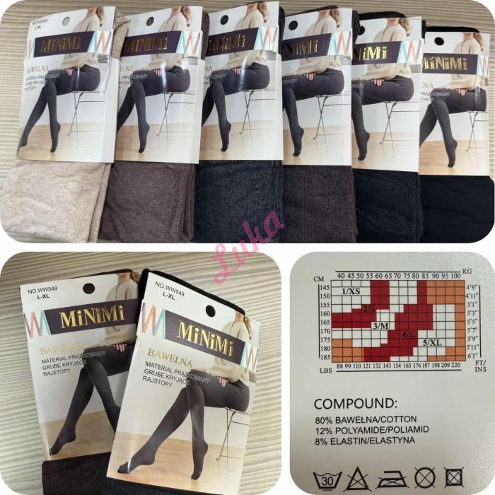 Women's big Tights Sklv w511 3XL-6XL