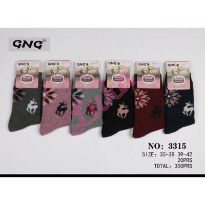 Skarpety damskie WOOL GNG 3315