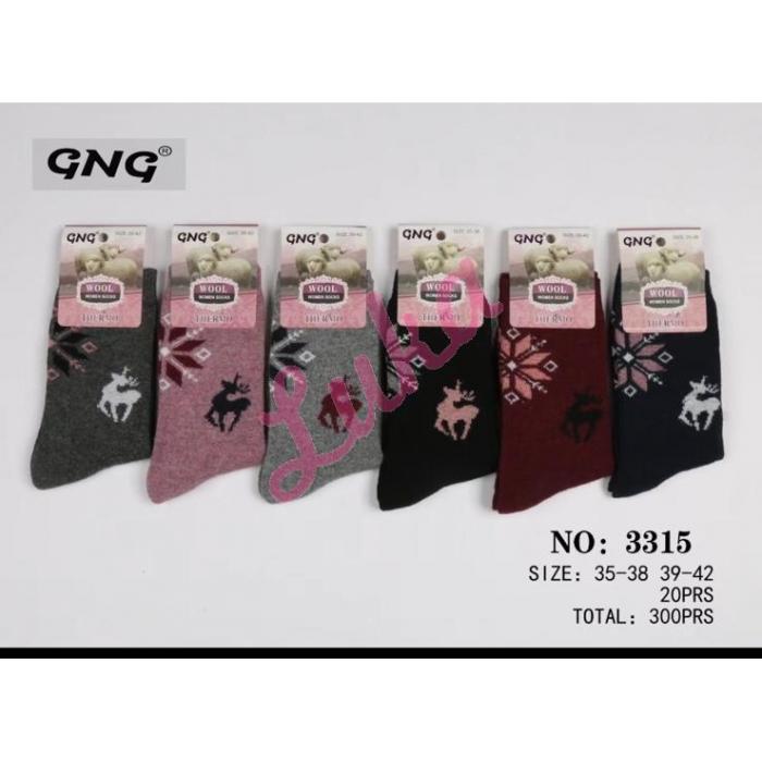 Skarpety damskie WOOL GNG 3320